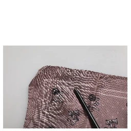 Brown Animal Print Square Foulard Scarf