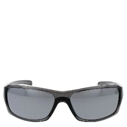 Gray Stainless Steel Sunglasses