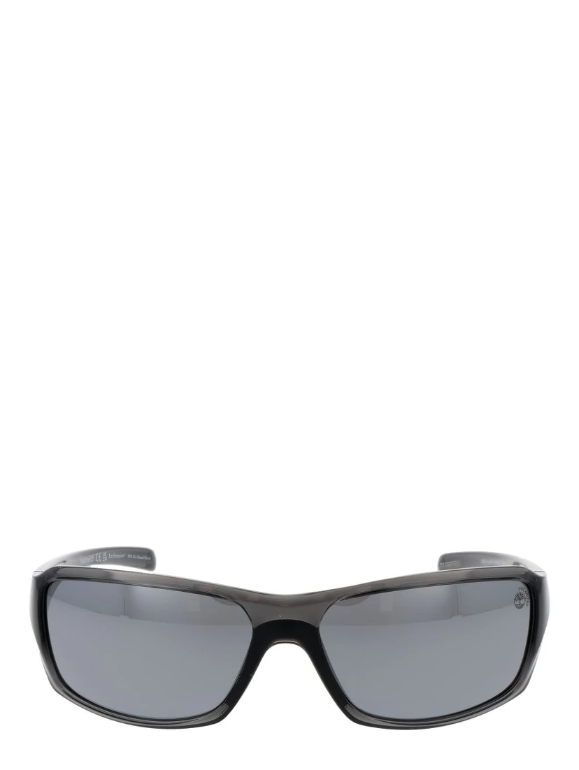 Gray Stainless Steel Sunglasses