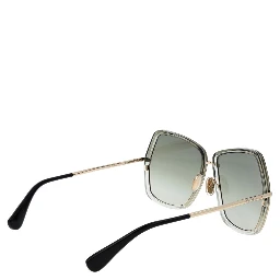 Green Metal Sunglasses