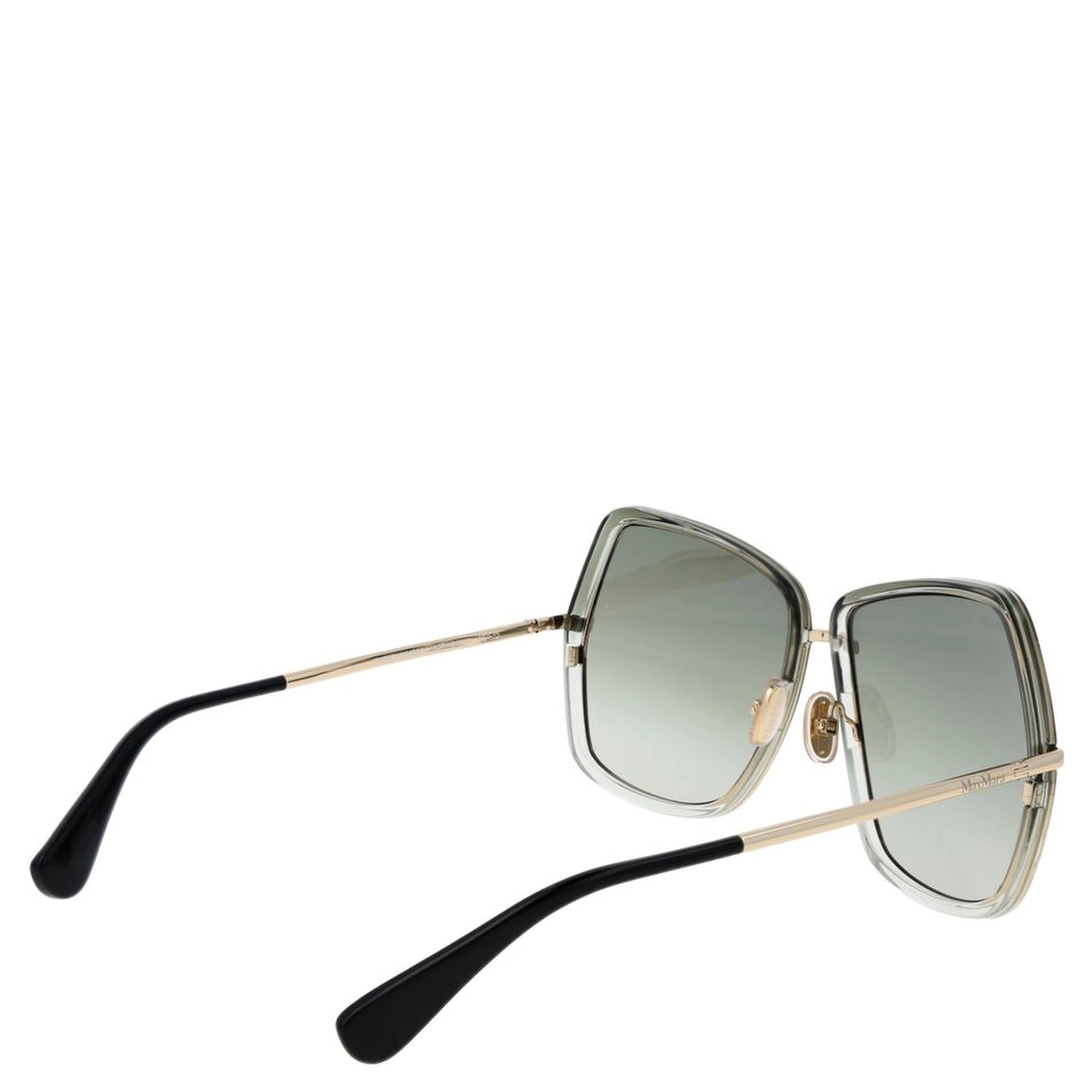 Green Metal Sunglasses