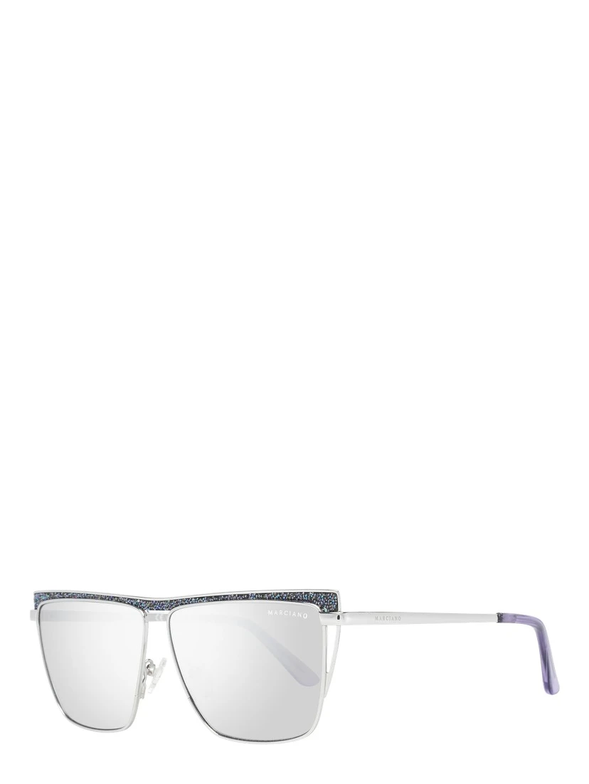 Silver Metal Sunglasses