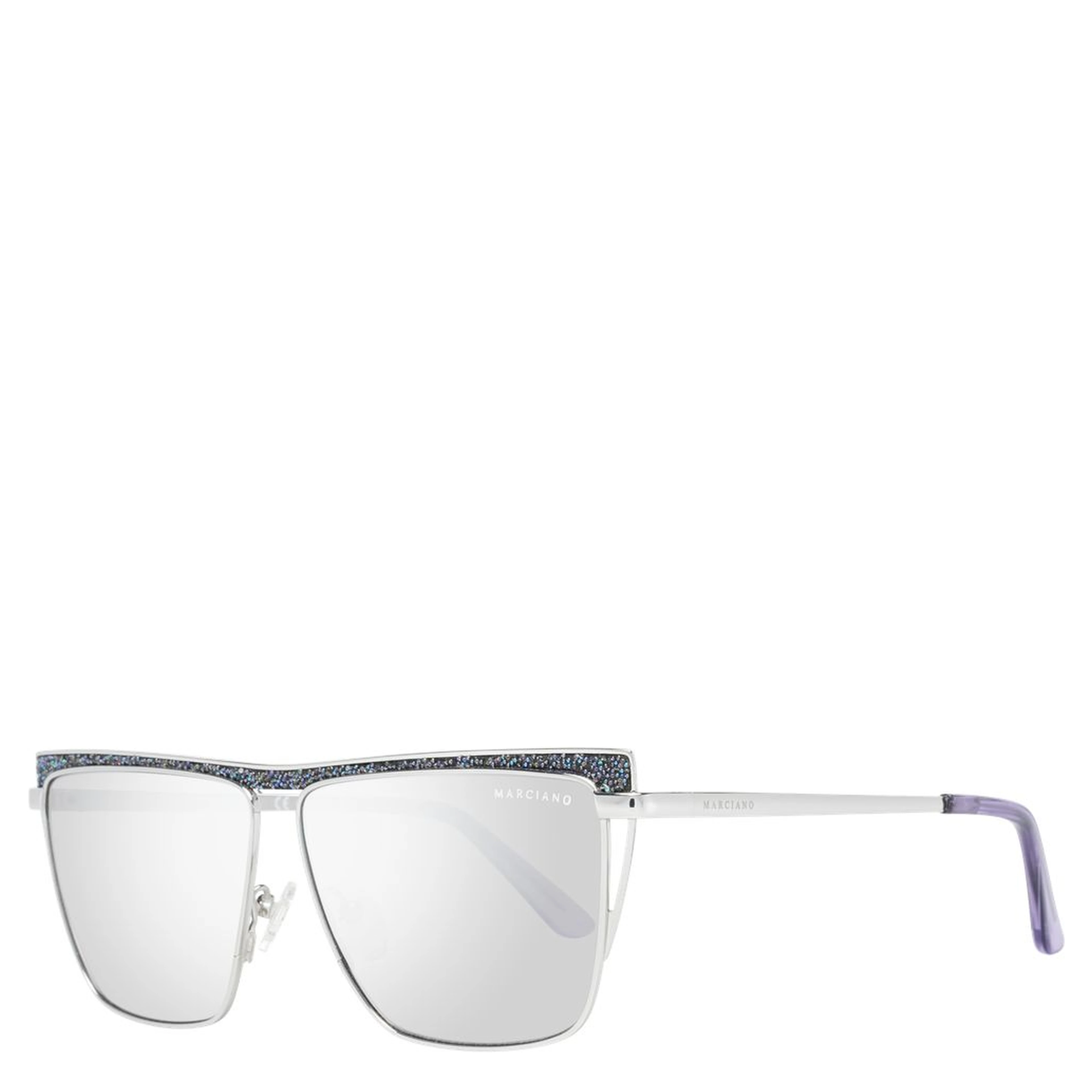 Silver Metal Sunglasses