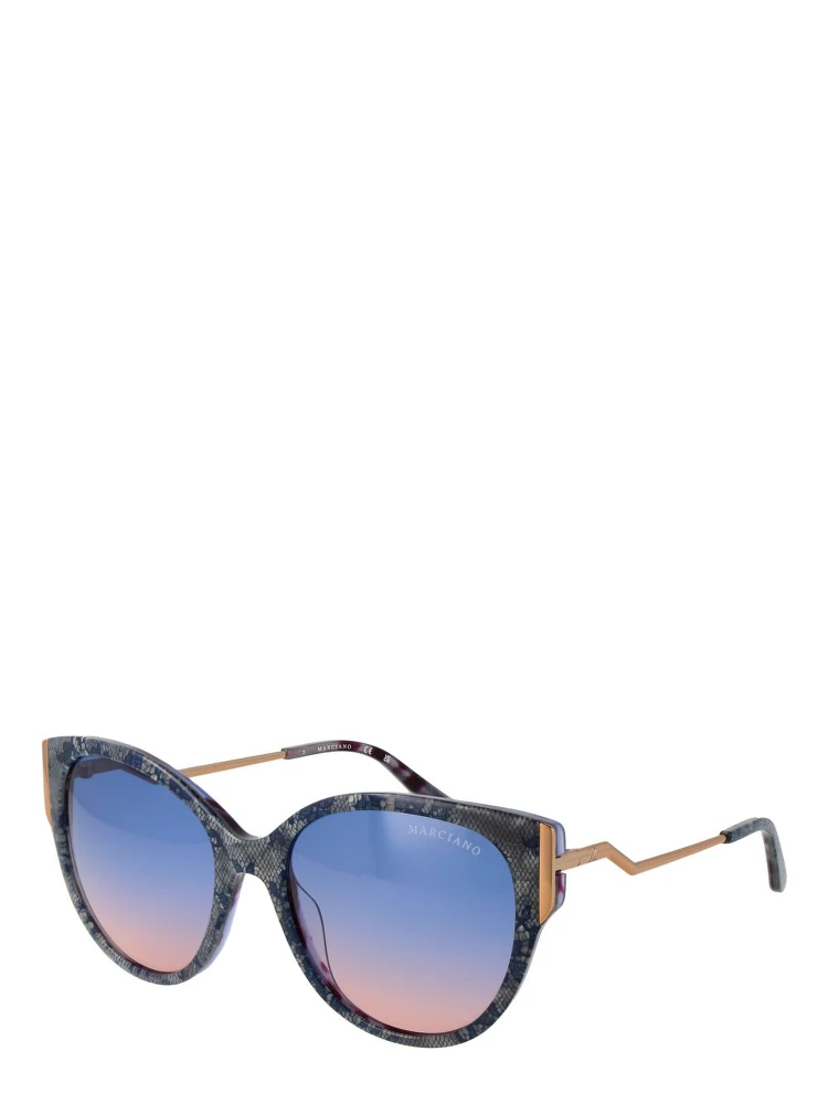 Blue Acetate Sunglasses