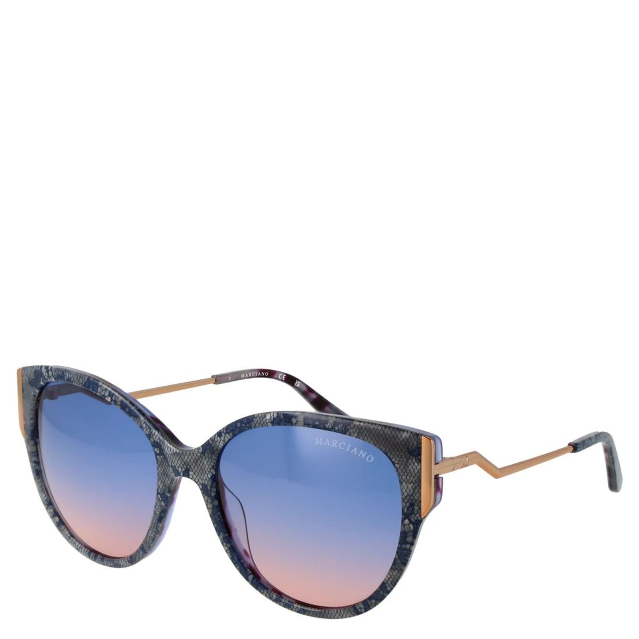 Blue Acetate Sunglasses