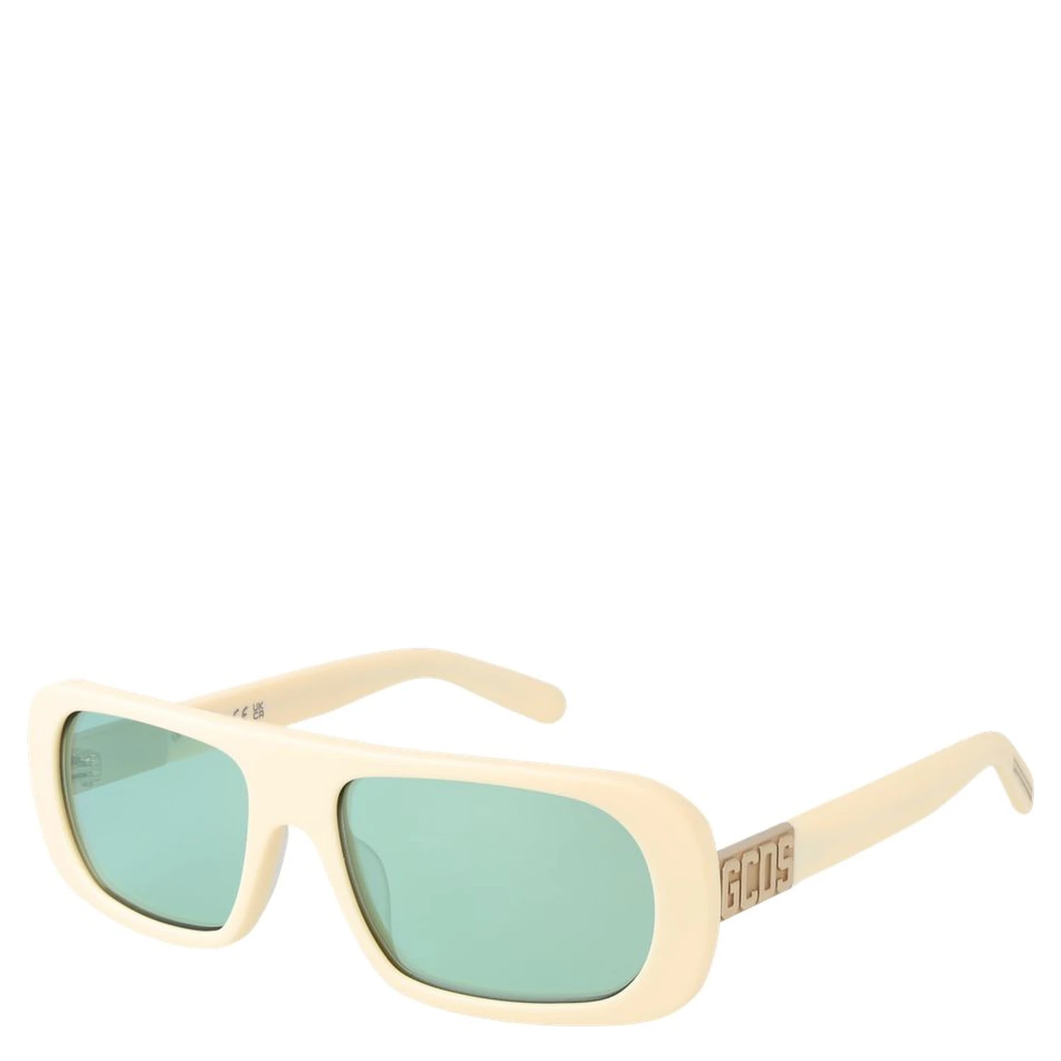 Cream Acetate Sunglasses