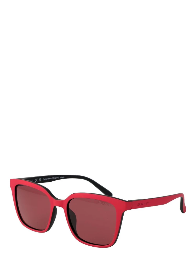 Red Plastic Sunglasses