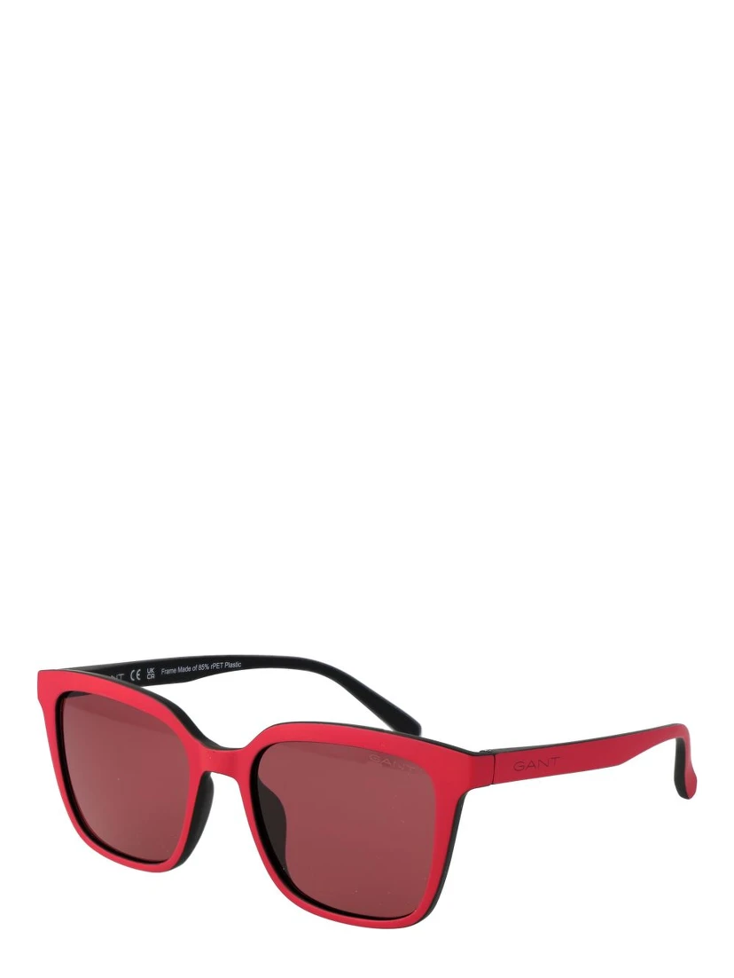 Red Plastic Sunglasses