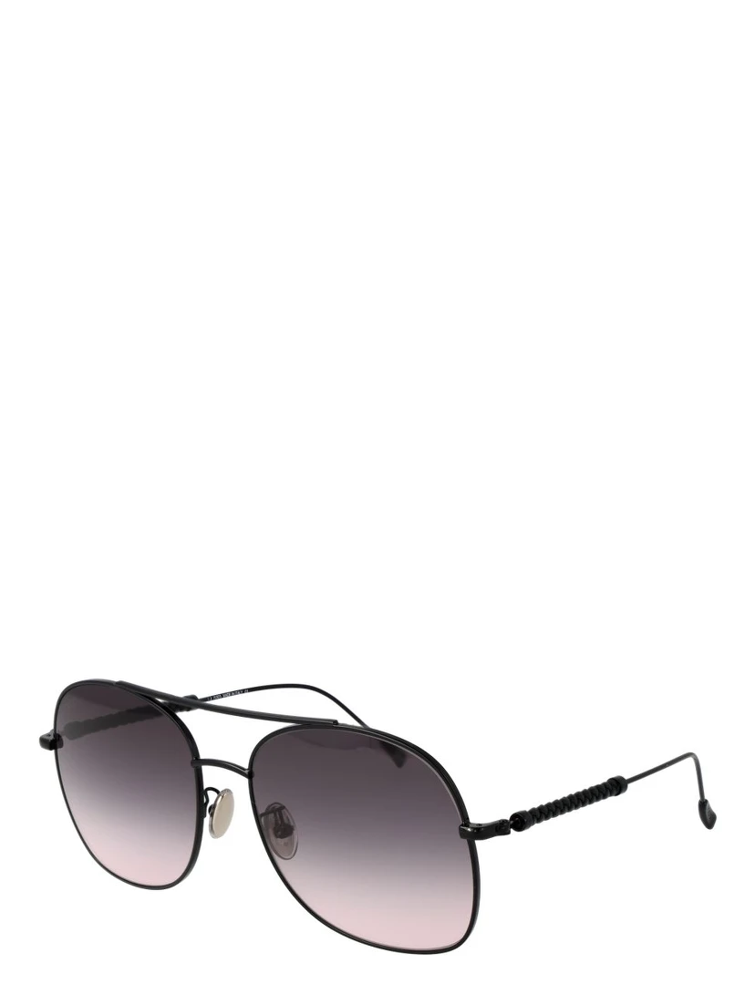 Black Metal Sunglasses
