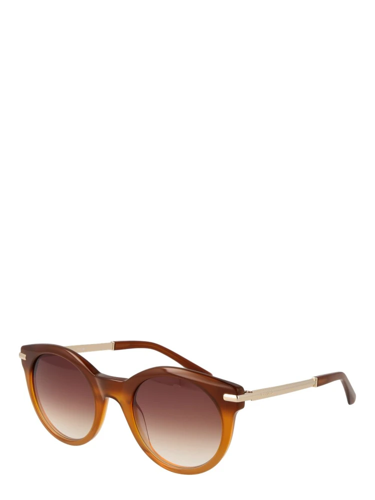 Orange Acetate Sunglasses