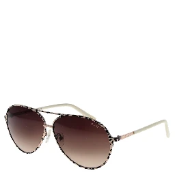 Cream Metal Sunglasses