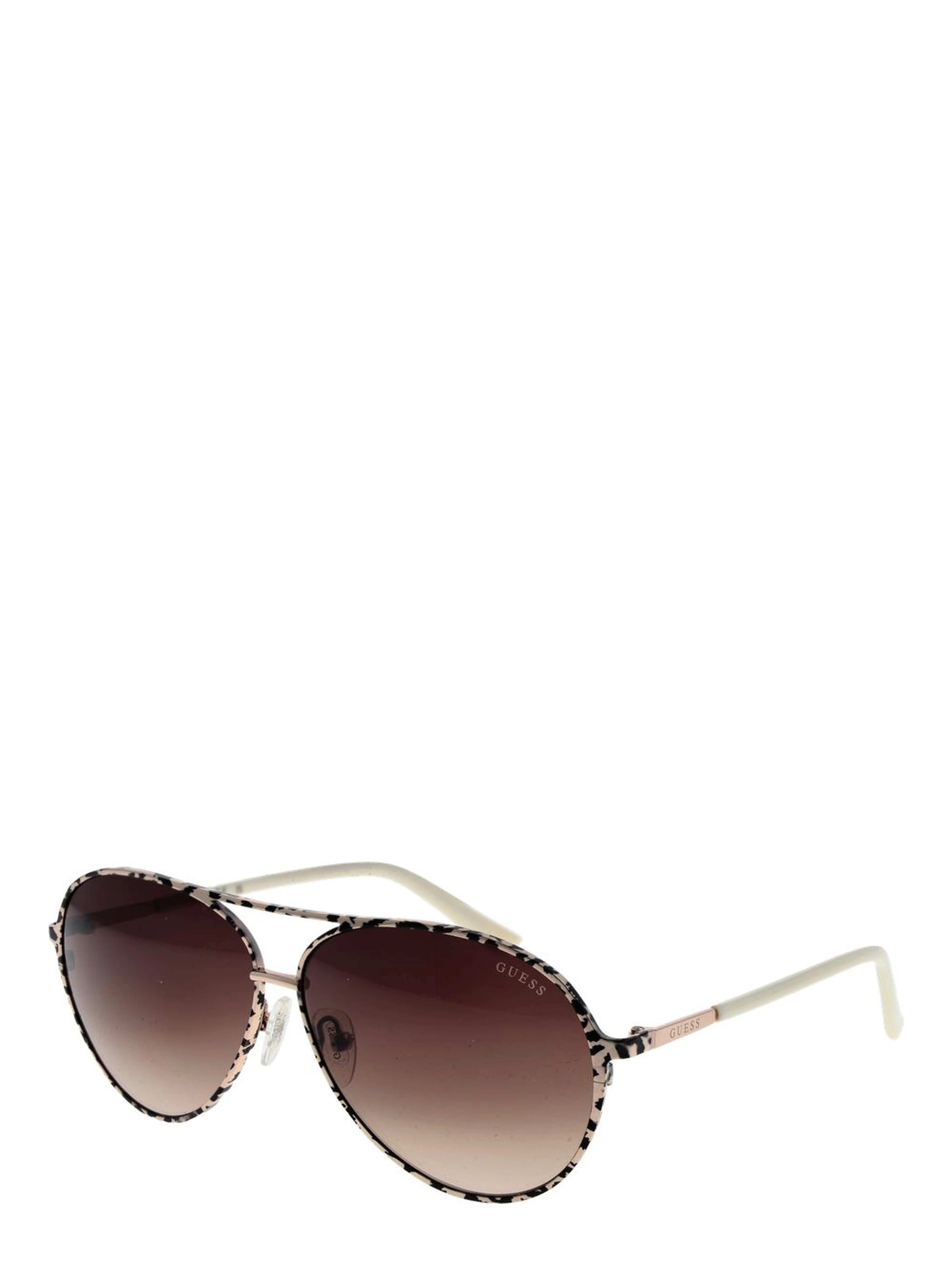 Cream Metal Sunglasses