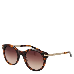 نظارات شمسية بنية اللون من الأسيتات