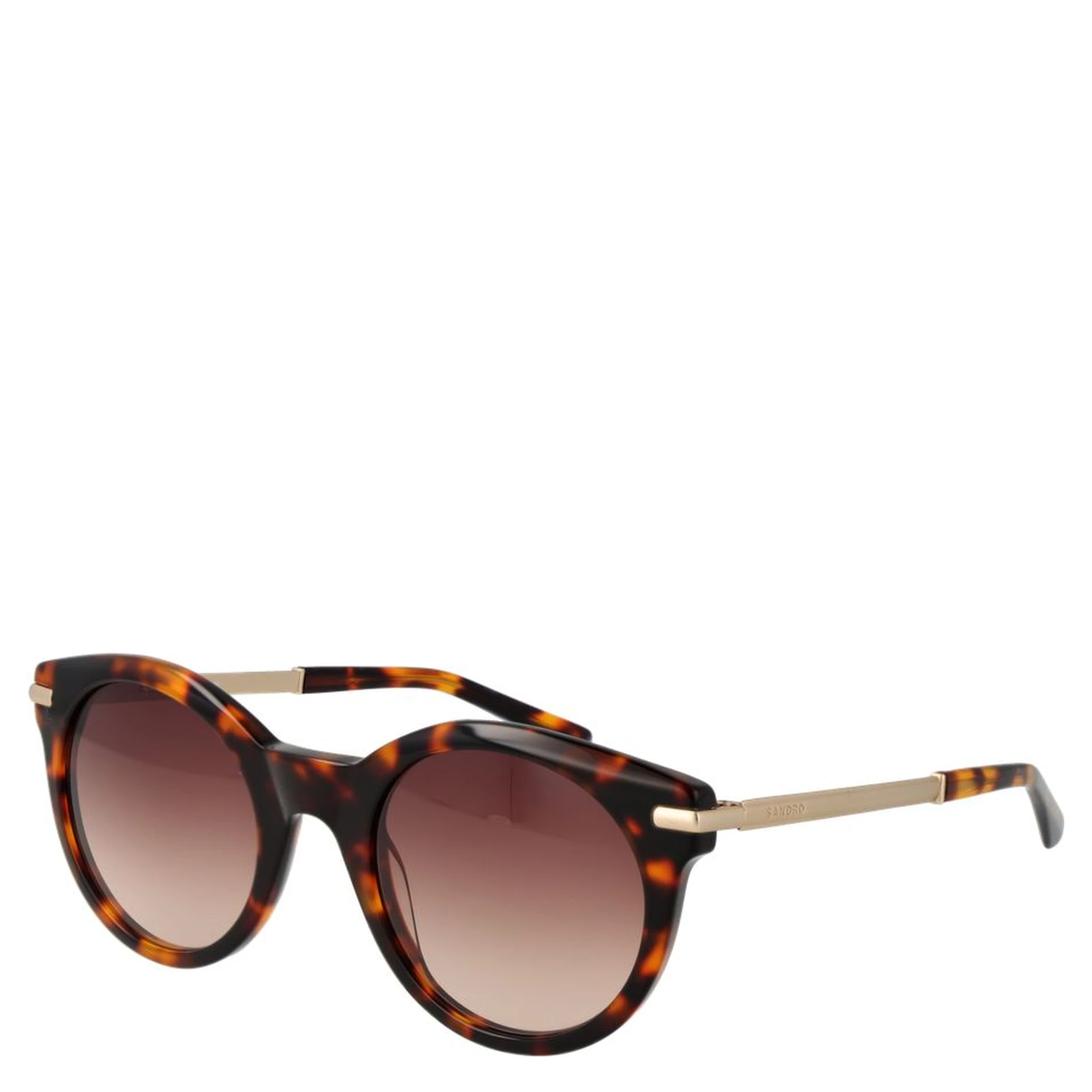 نظارات شمسية بنية اللون من الأسيتات