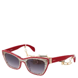 Red Plastic Sunglasses