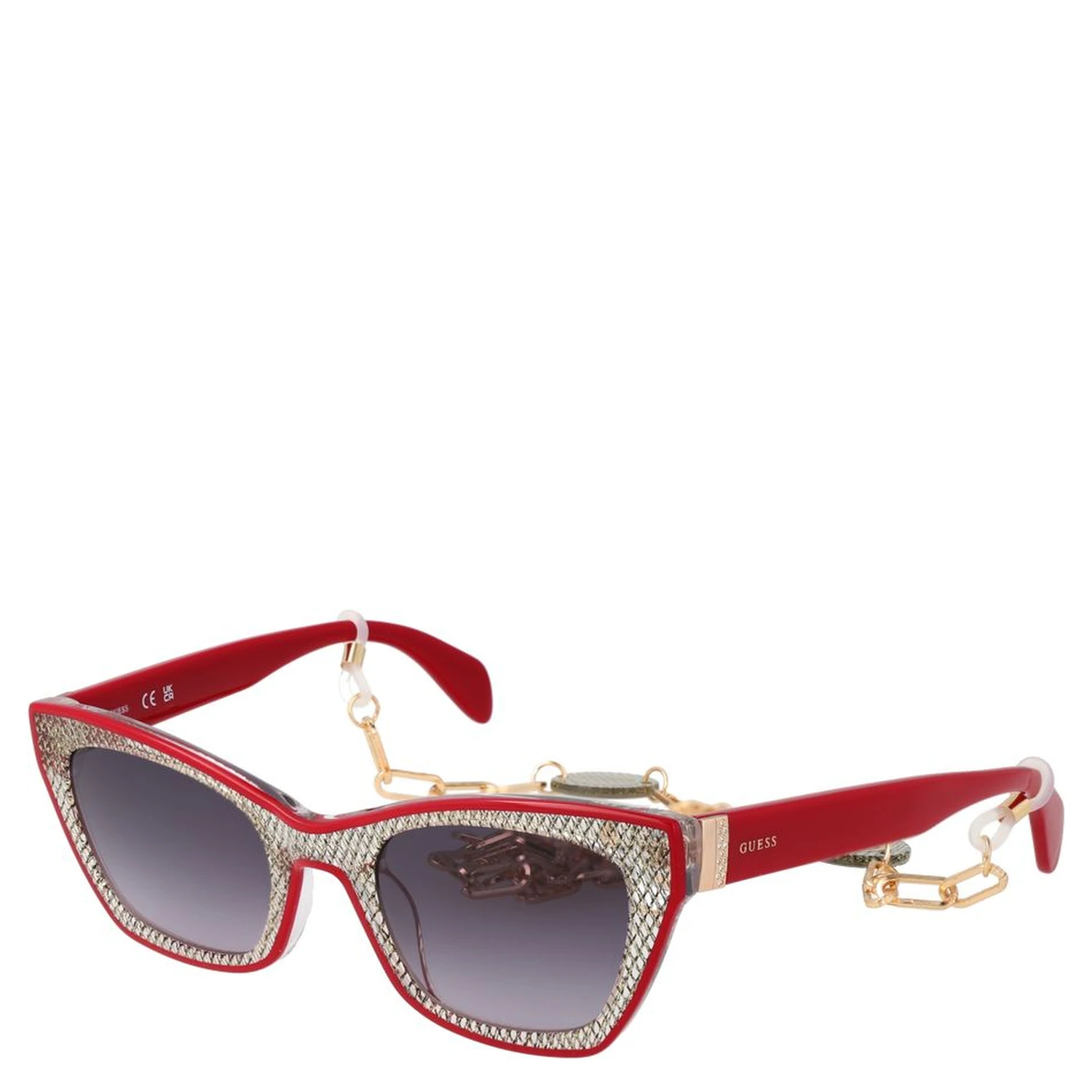 Red Plastic Sunglasses