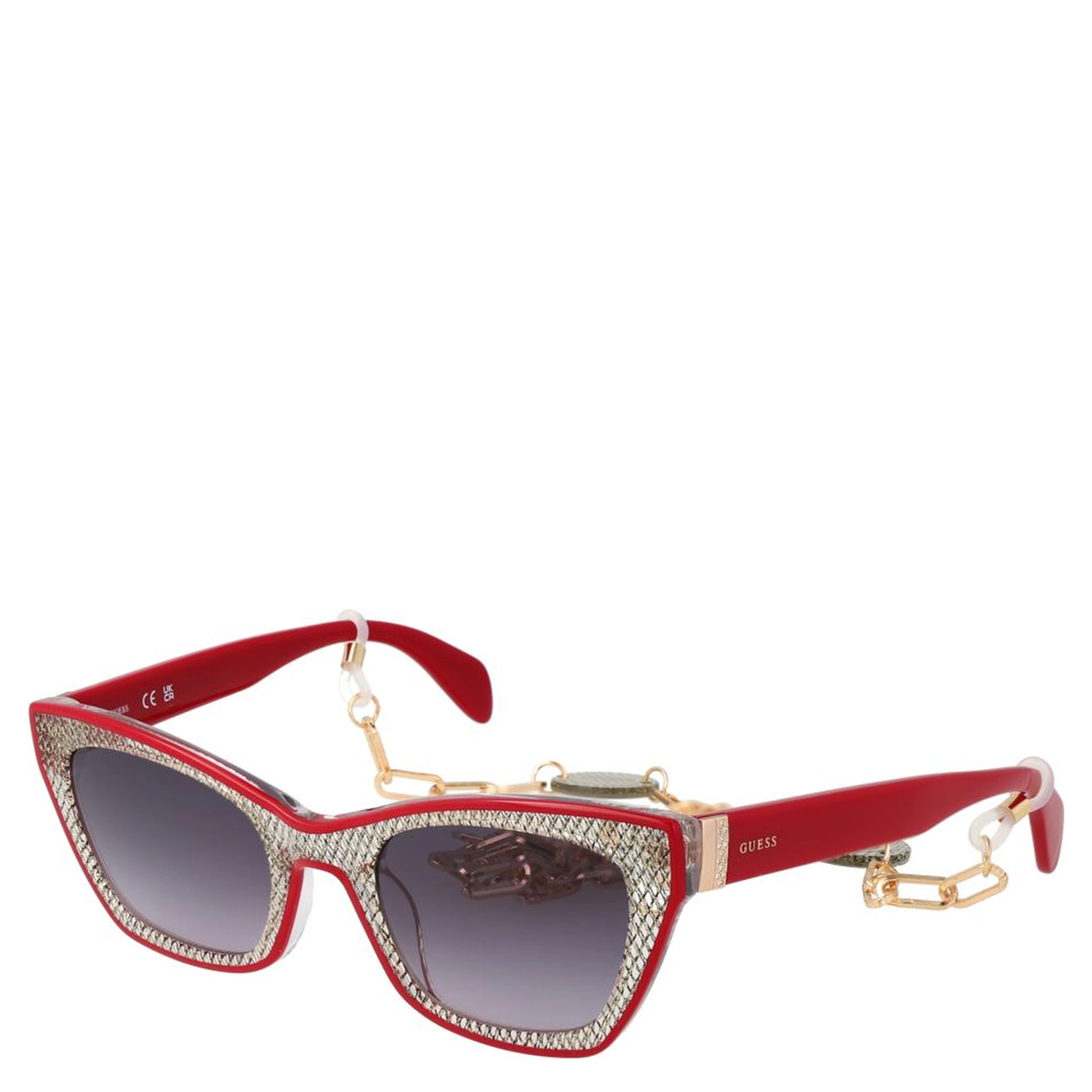 Red Plastic Sunglasses
