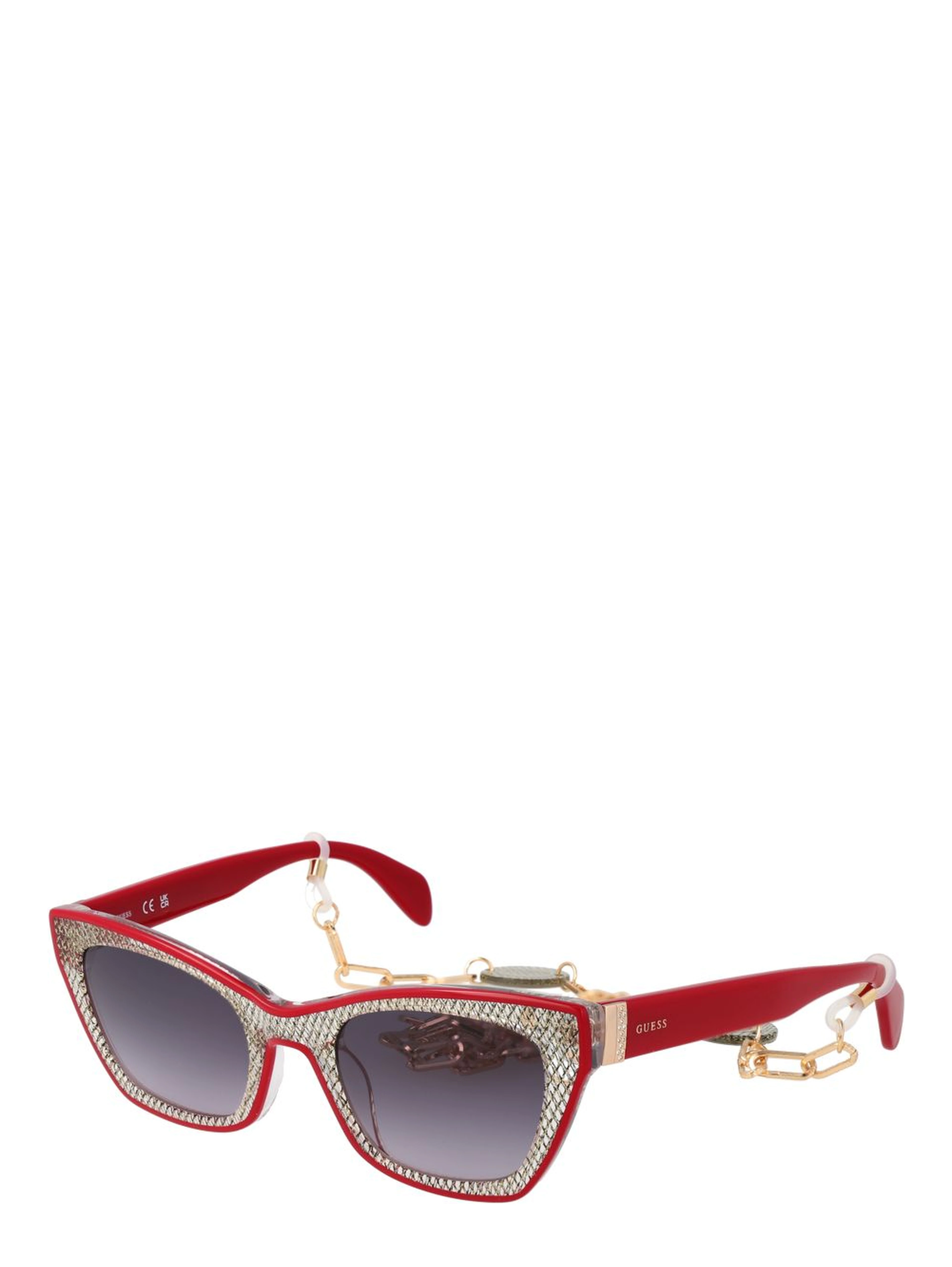 Red Plastic Sunglasses