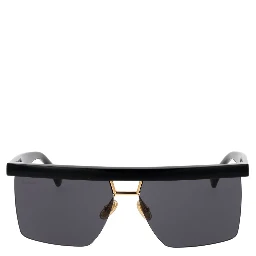 Black Stainless Steel Sunglasses