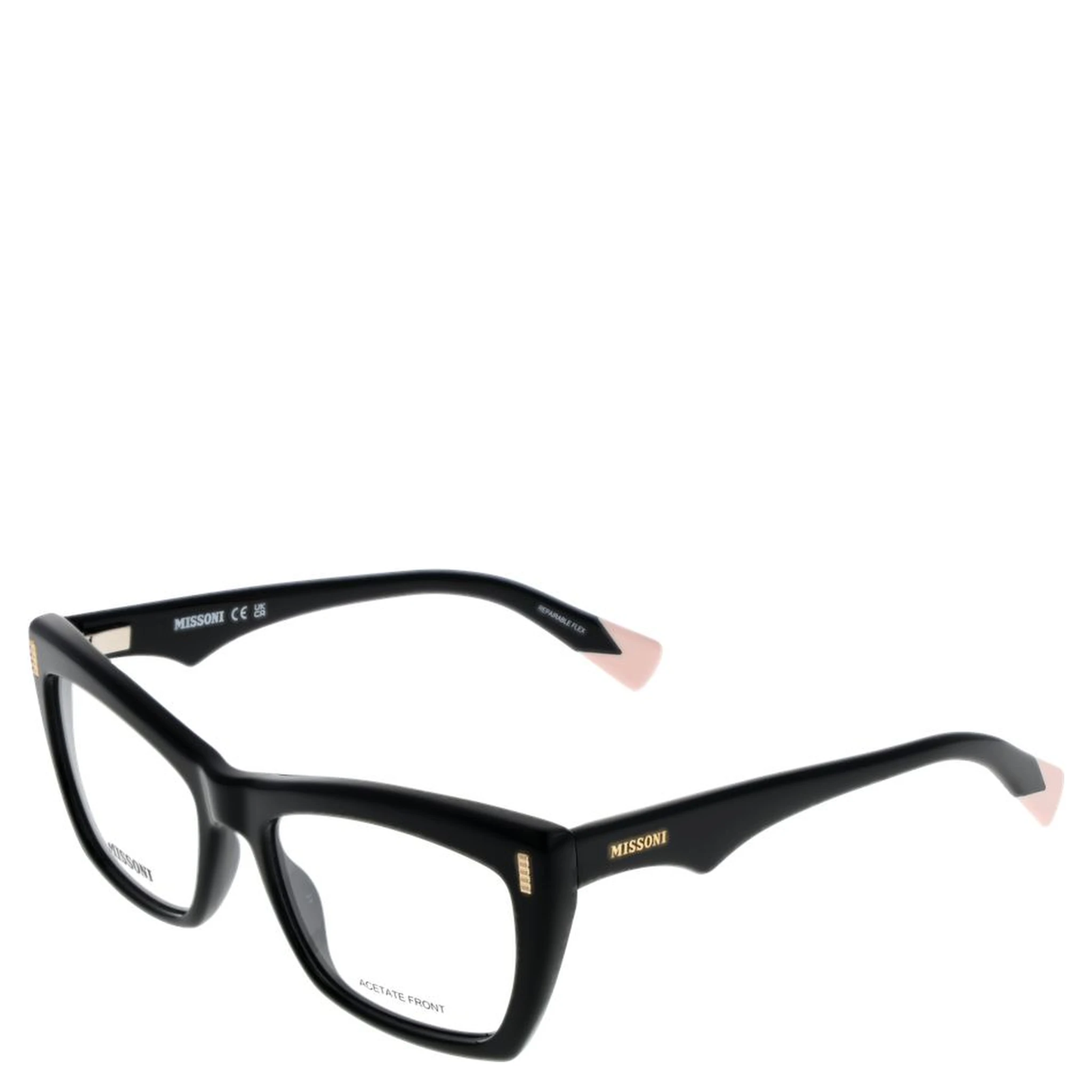 نظارات (إطارات) من الأسيتات الأسود