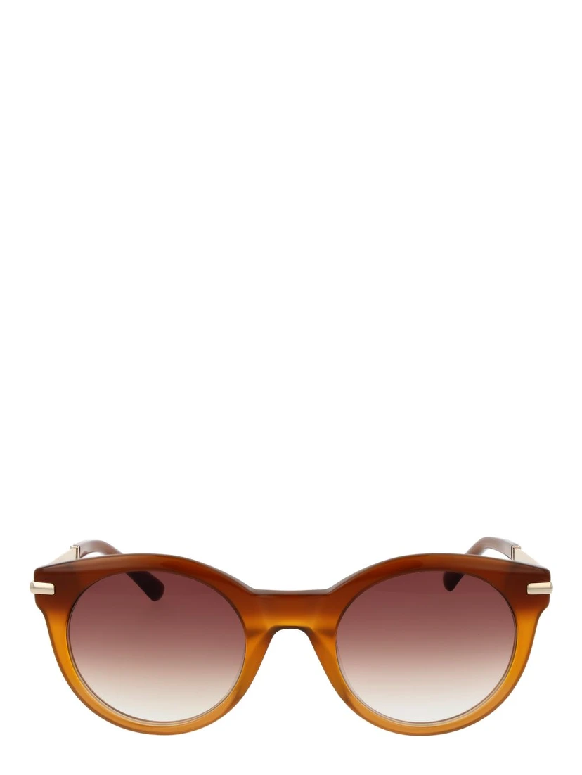 Orange Acetate Sunglasses