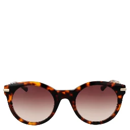 نظارات شمسية بنية اللون من الأسيتات