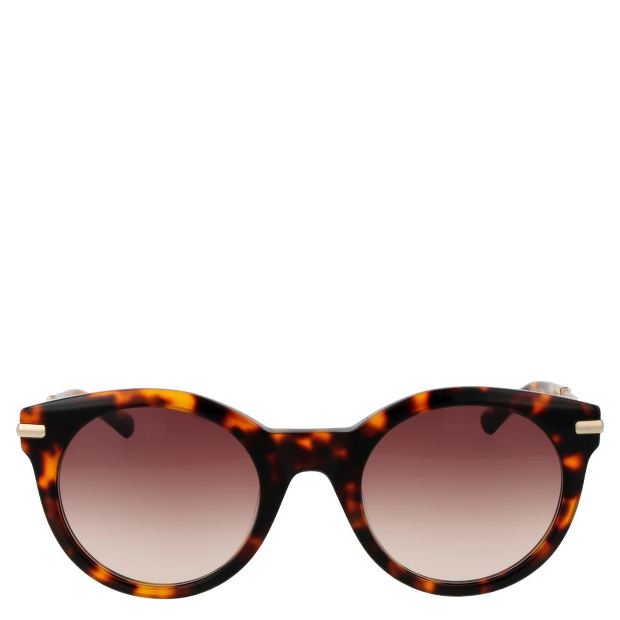 نظارات شمسية بنية اللون من الأسيتات