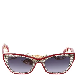 Red Plastic Sunglasses