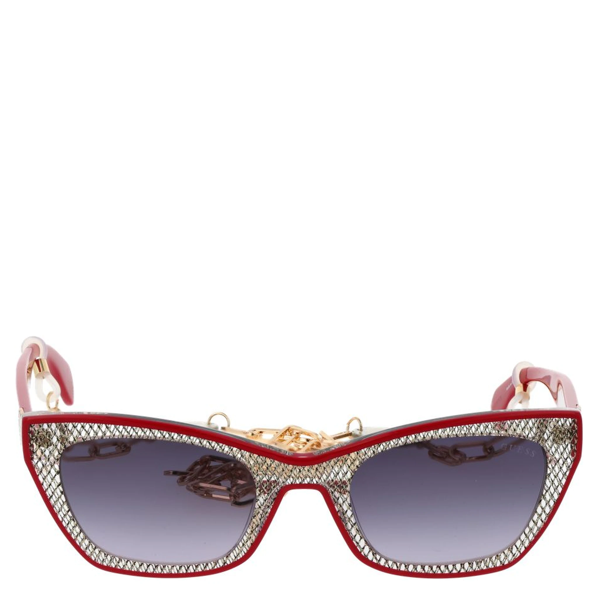 Red Plastic Sunglasses
