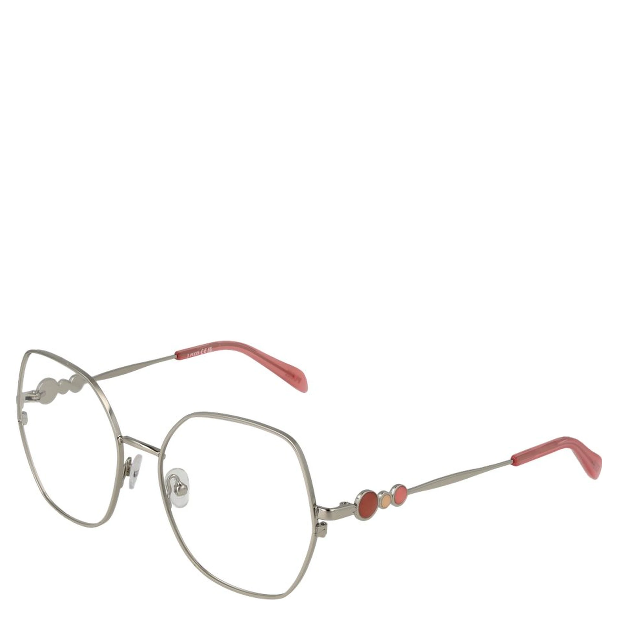 نظارات معدنية رمادية (إطارات)