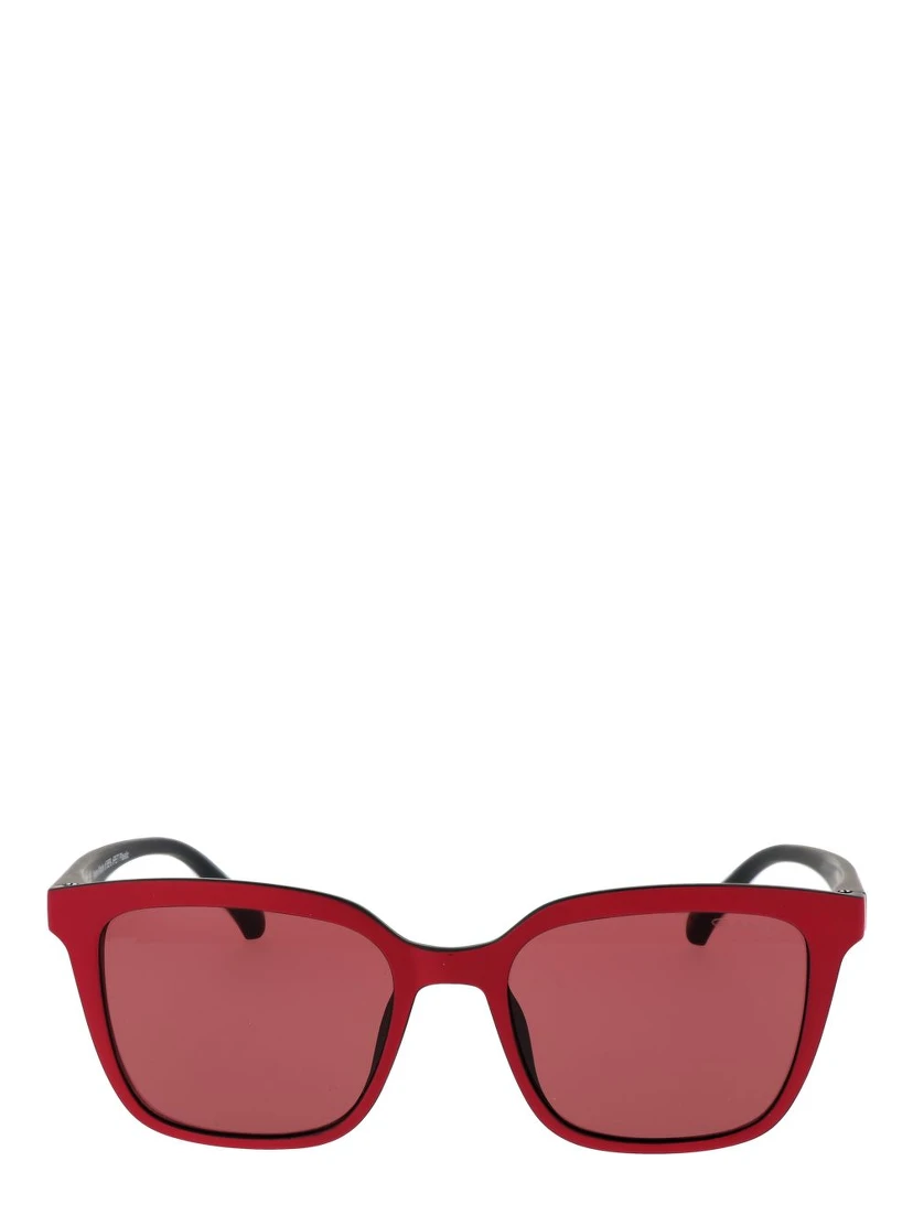 Red Plastic Sunglasses