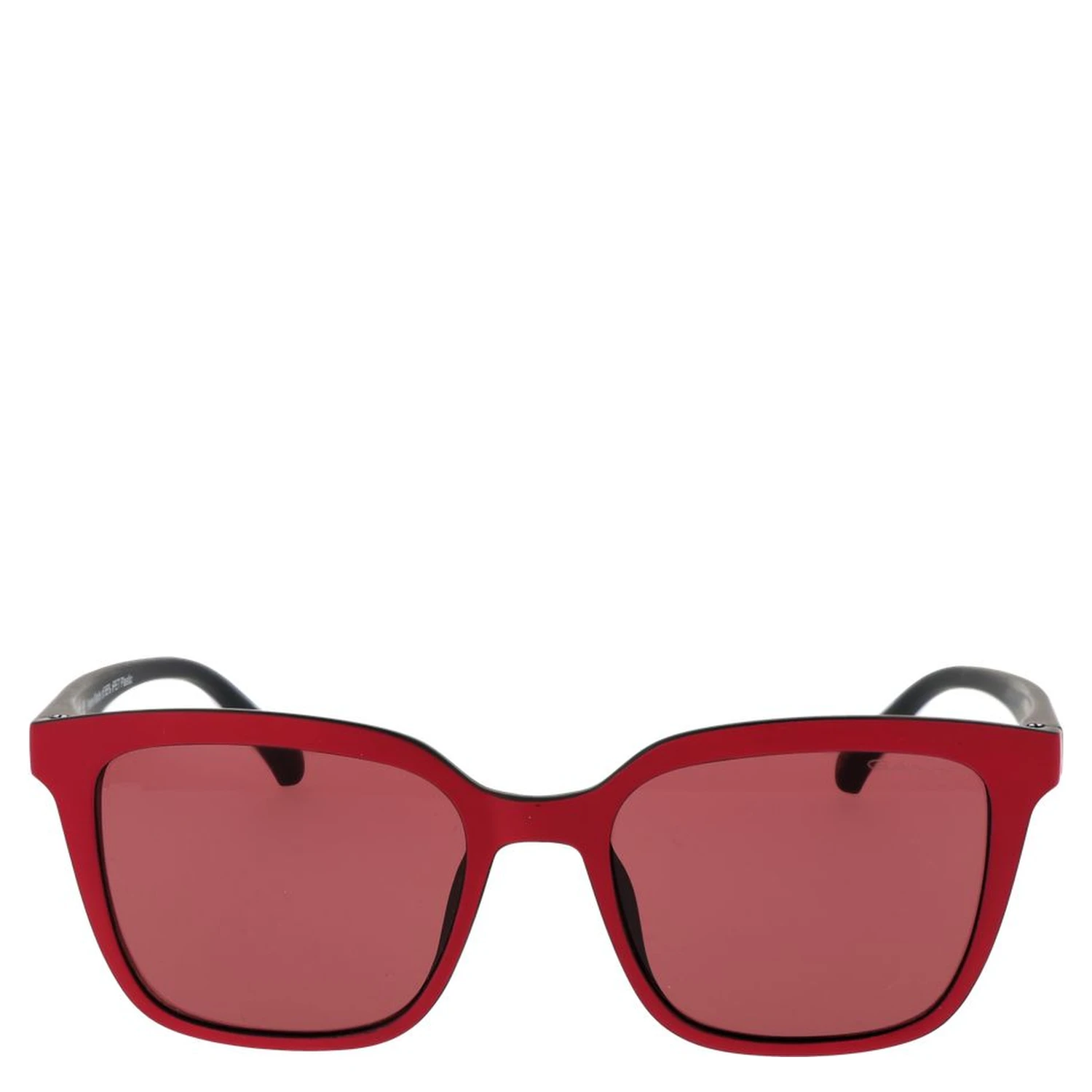 Red Plastic Sunglasses