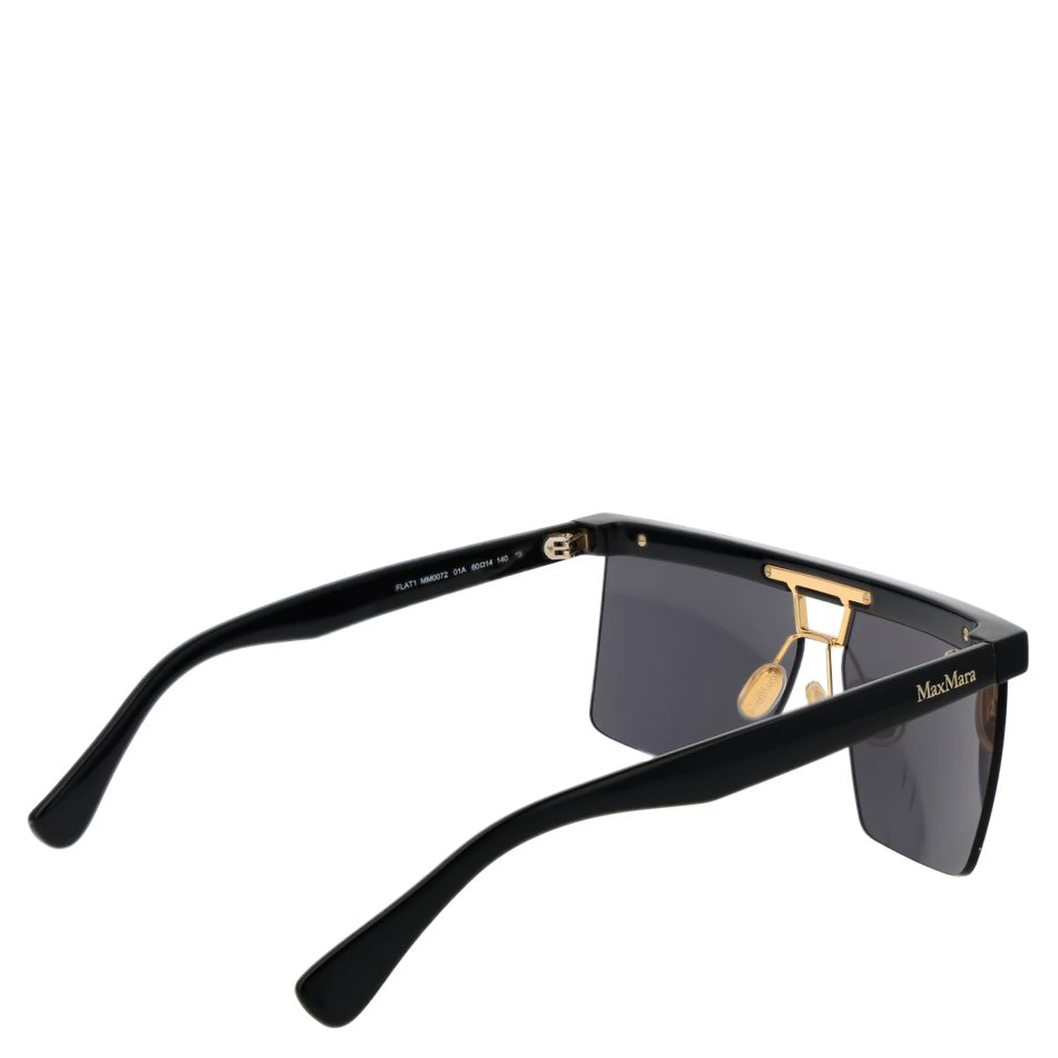Black Stainless Steel Sunglasses