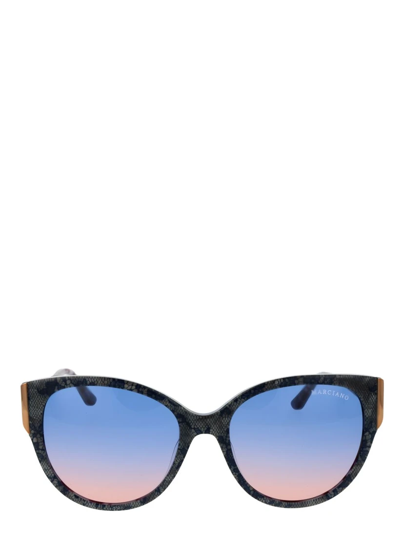 Blue Acetate Sunglasses