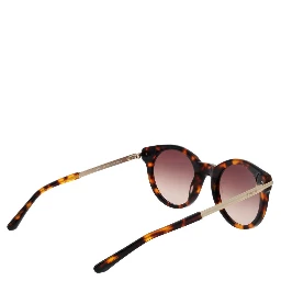 نظارات شمسية بنية اللون من الأسيتات