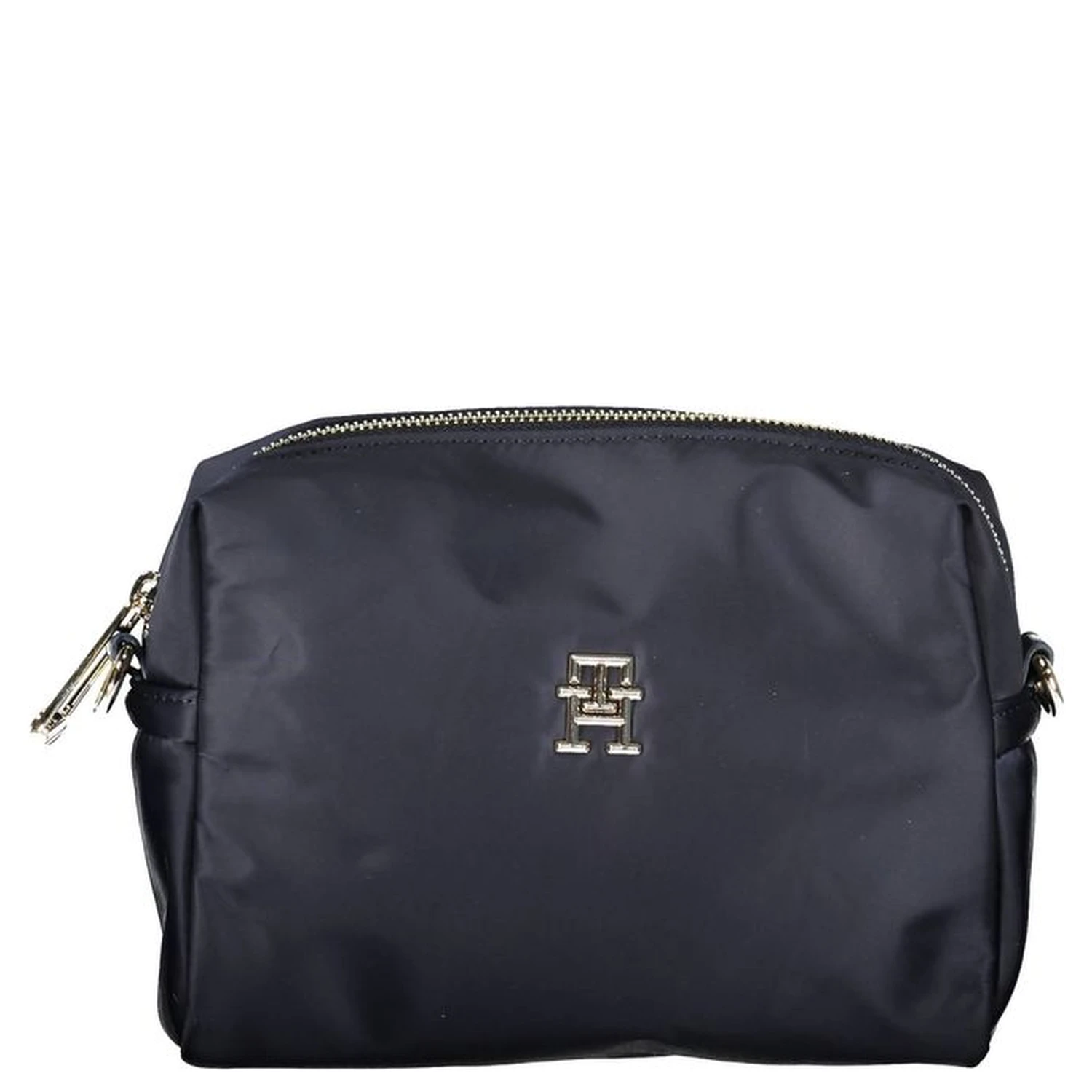 Blue Polyester Handbag