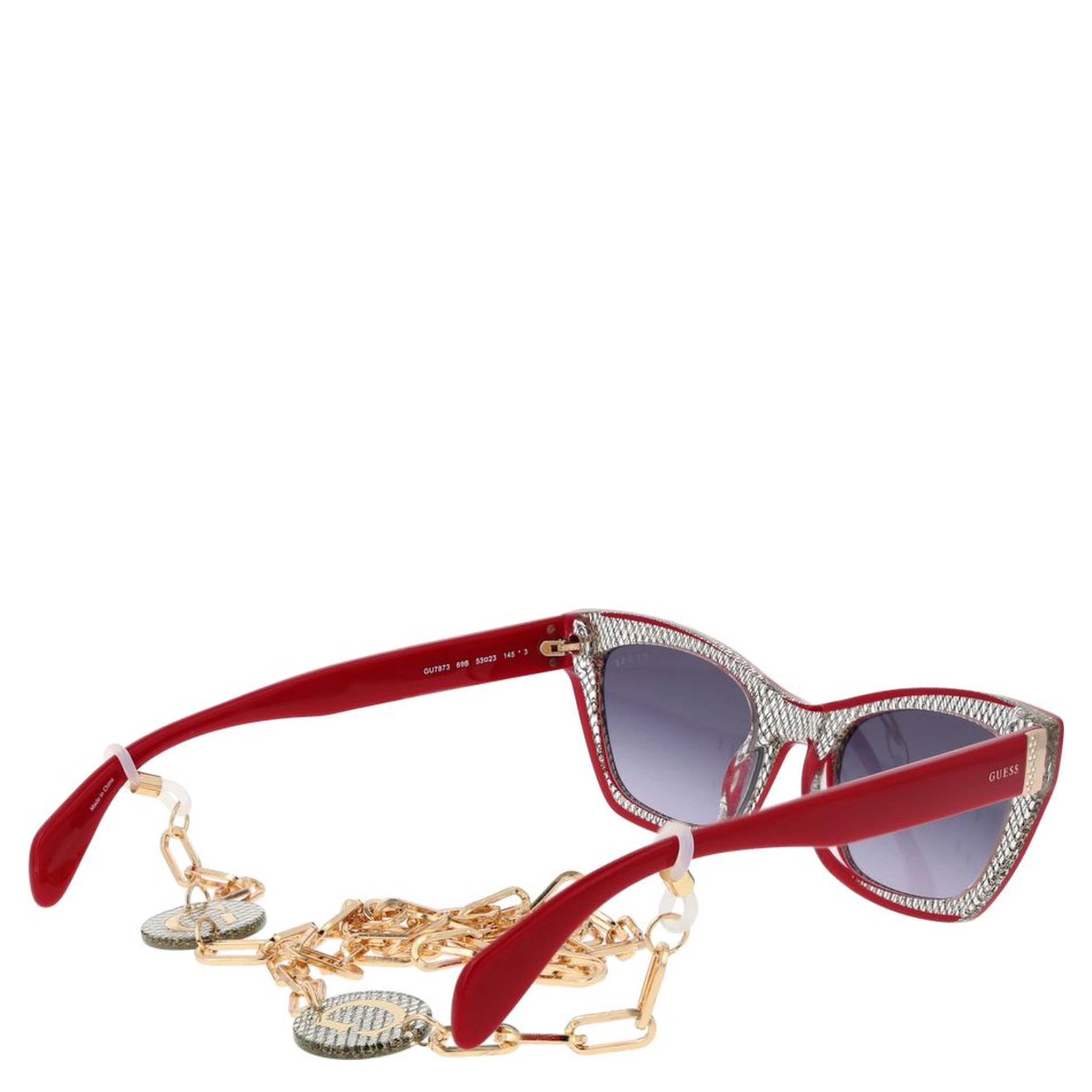 Red Plastic Sunglasses