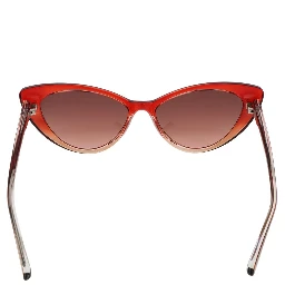 Burgundy Plastic Sunglasses
