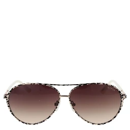 Cream Metal Sunglasses