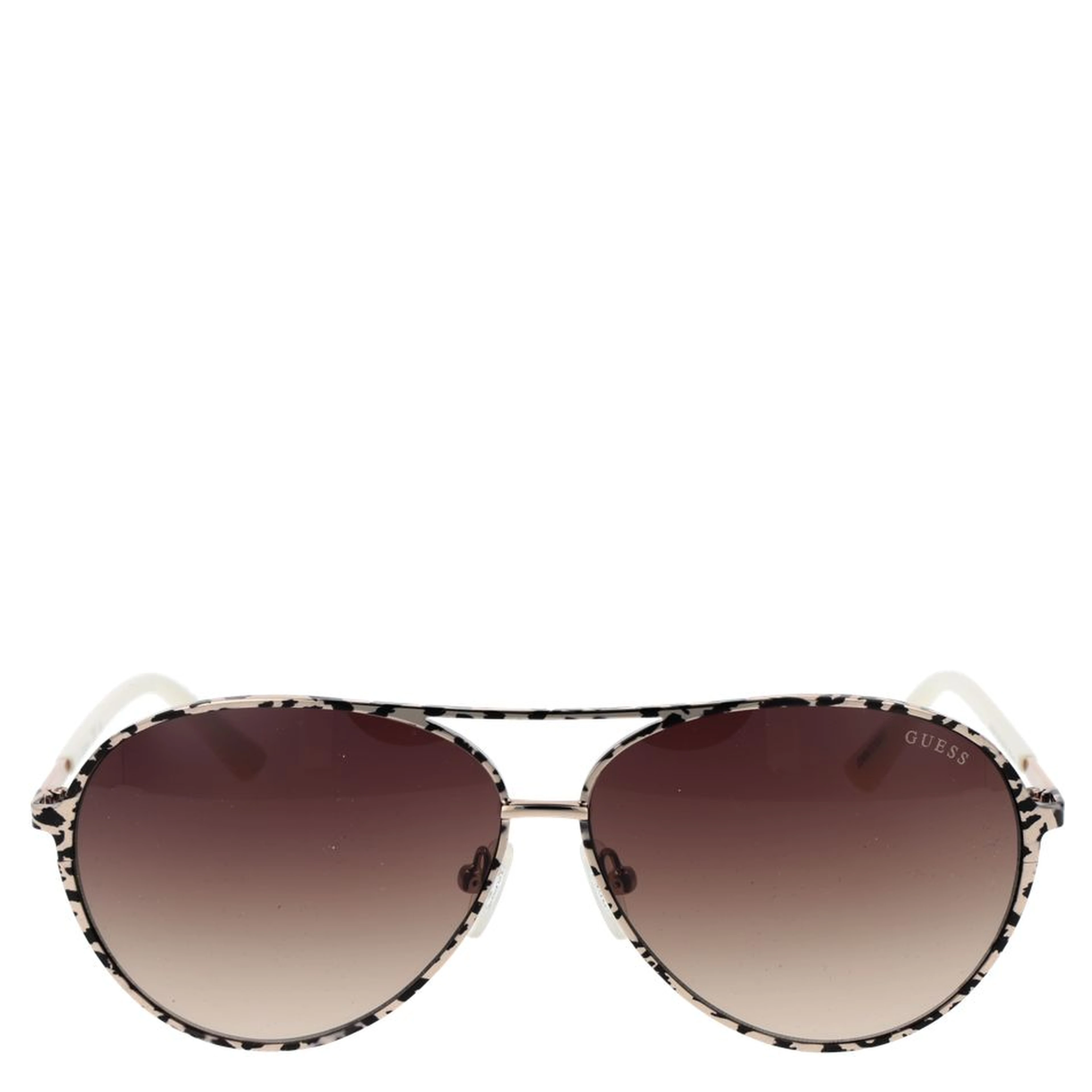 Cream Metal Sunglasses