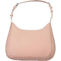 Pink Polyester Handbag