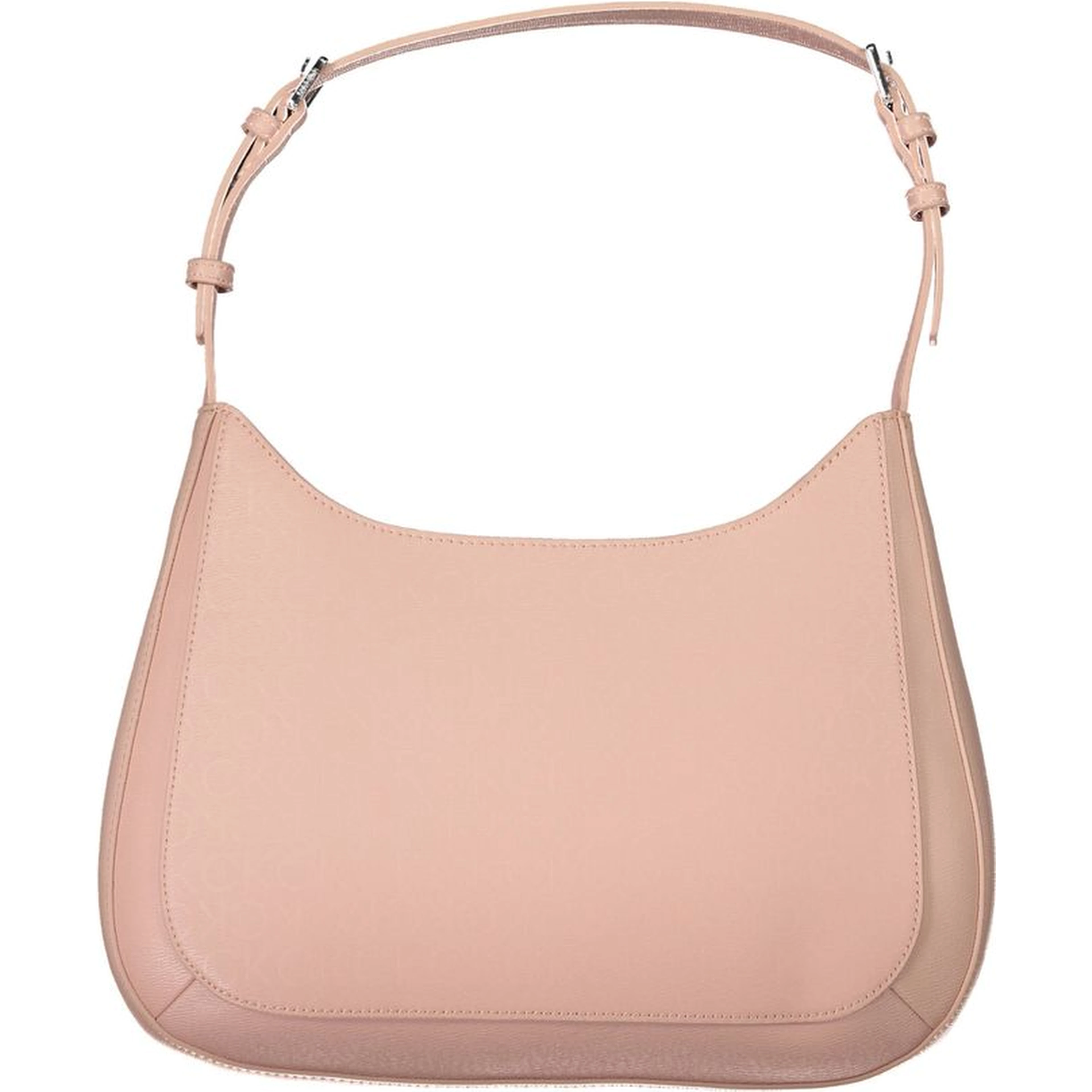 Pink Polyester Handbag
