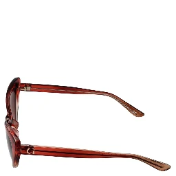 Burgundy Plastic Sunglasses