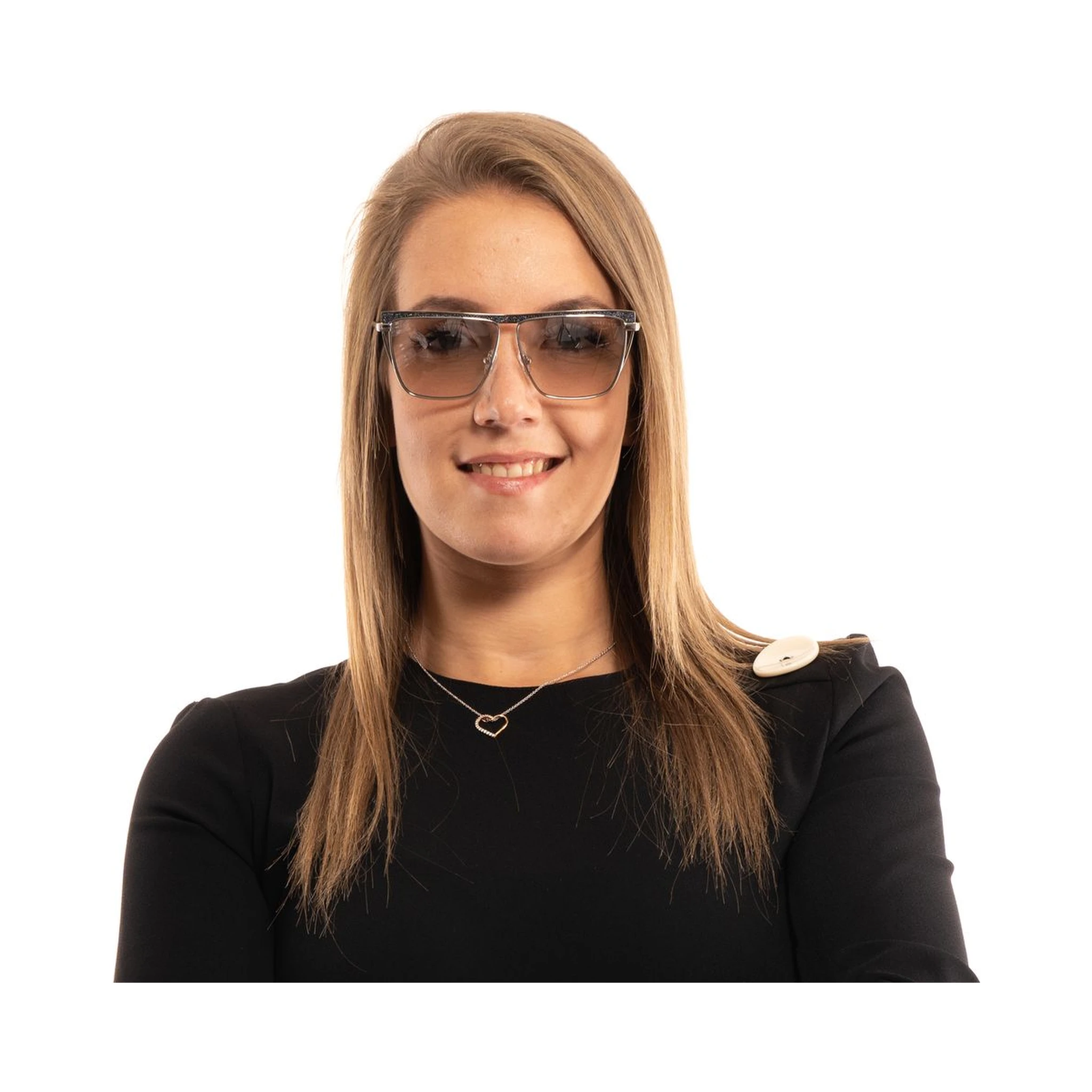 Silver Metal Sunglasses