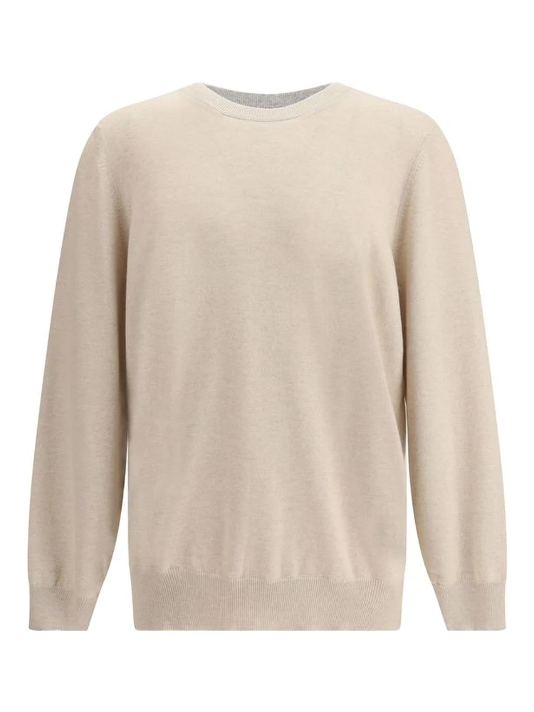 Beige Cashmere Cashmere Sweater
