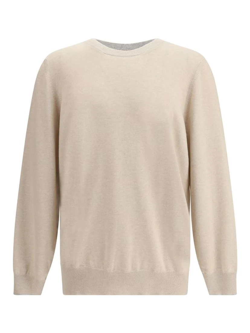 Beige Cashmere Cashmere Sweater
