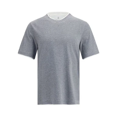 Gray Cotton T-Shirt