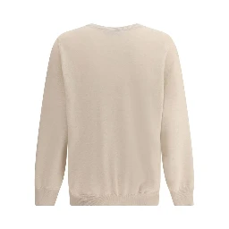 Beige Cashmere Cashmere Sweater