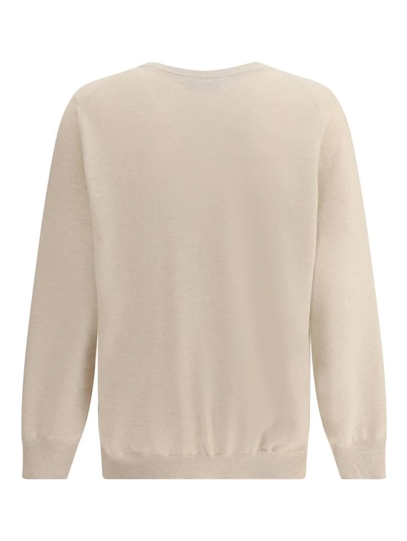 Beige Cashmere Cashmere Sweater