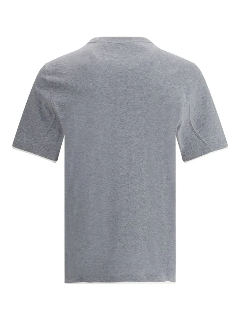 Gray Cotton T-Shirt